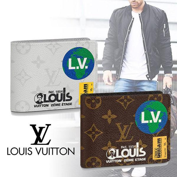 19SS Louis Vuitton スーパーコピー ポルトフォイユ ミュルティプル 折財布 2色 M67819